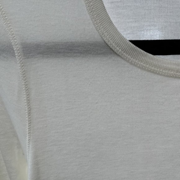 Splendid White Cotton Tee - Picture 1 of 4